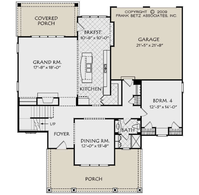 House Plan House Plan #20914 Drawing 1