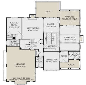 Main Floor for House Plan #8594-00115