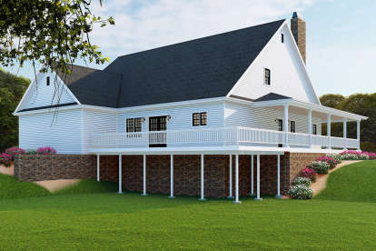Farmhouse House Plan #8318-00110 Elevation Photo