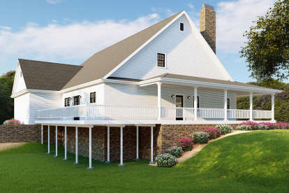 Farmhouse House Plan #8318-00110 Elevation Photo