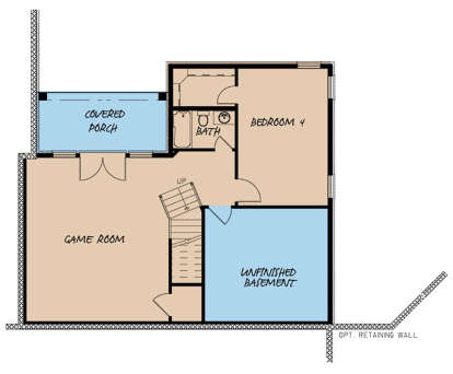 Basement for House Plan #8318-00111