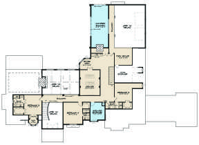 Second Floor for House Plan #8318-00113