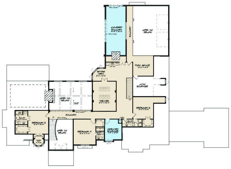 House Plan House Plan #20919 Drawing 2