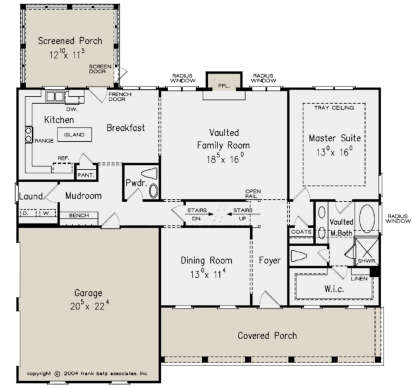 Main Floor for House Plan #8594-00117