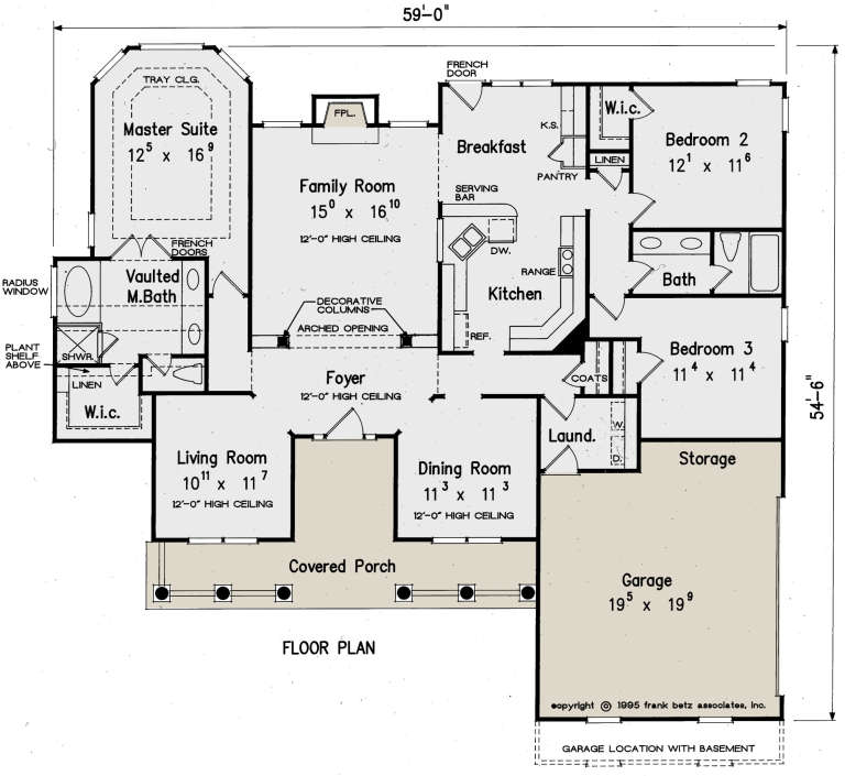House Plan House Plan #20927 Drawing 1