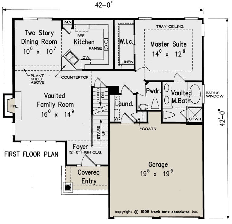 House Plan House Plan #20928 Drawing 1