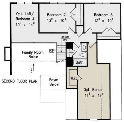 House Plan House Plan #20928 Drawing 2