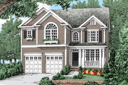 Country House Plan #8594-00123 Elevation Photo