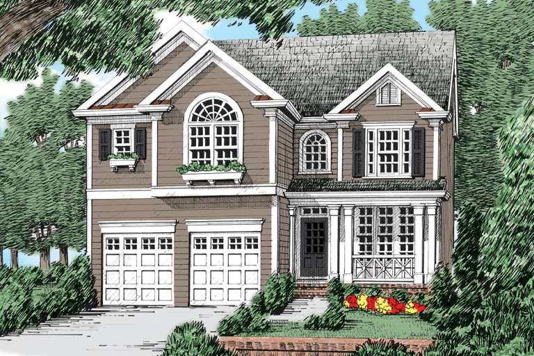 House Plan House Plan #20929 Front Elevation 