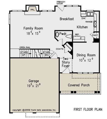 Main Floor for House Plan #8594-00123