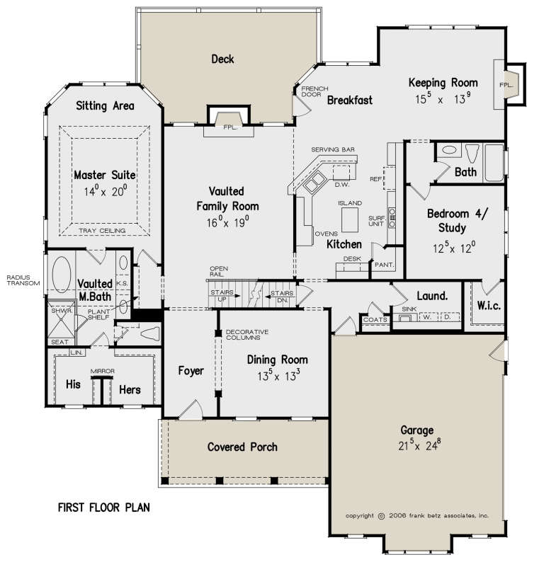 House Plan House Plan #20932 Drawing 1