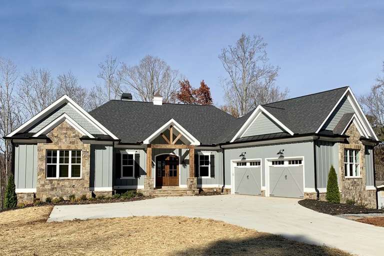 Craftsman House Plan #286-00085 Elevation Photo