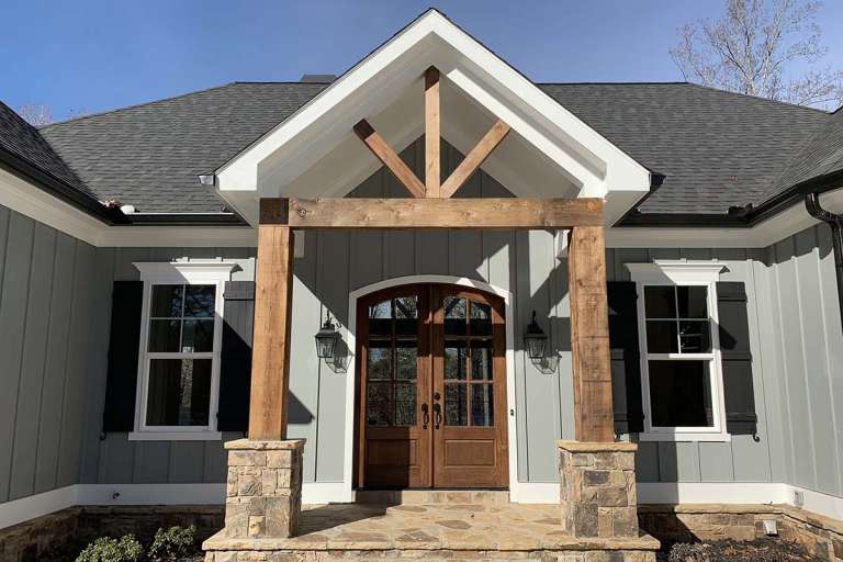 Craftsman House Plan #286-00085 Elevation Photo