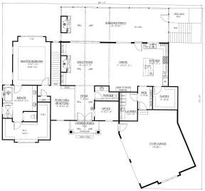 Main Floor for House Plan #286-00085