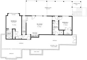 Basement for House Plan #286-00085