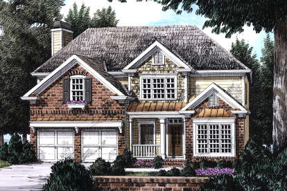 Traditional House Plan #8594-00127 Elevation Photo