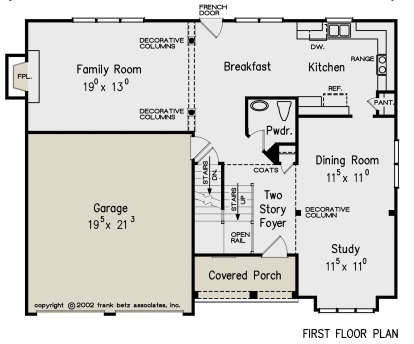 Main Floor for House Plan #8594-00127