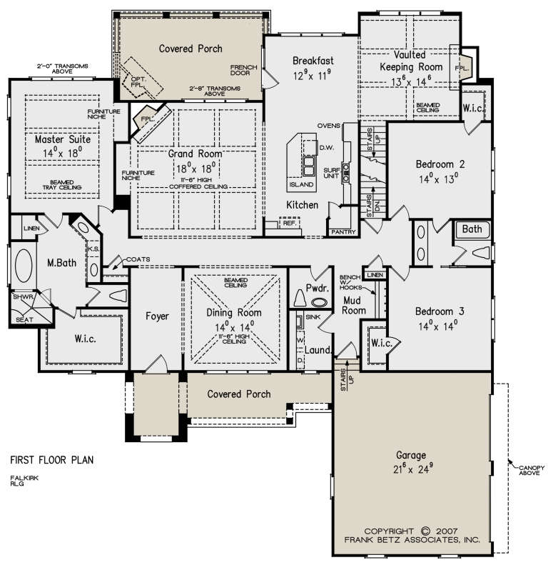 House Plan House Plan #20935 Drawing 1