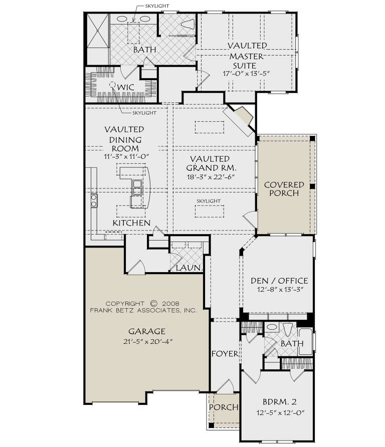 House Plan House Plan #20937 Drawing 1