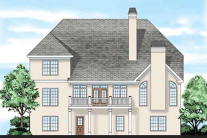 European House Plan #8594-00131 Elevation Photo