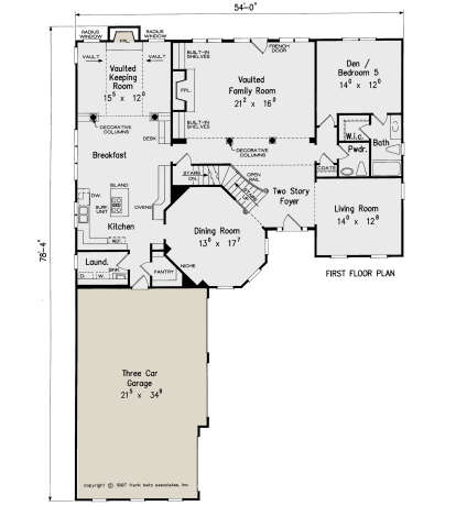 Main Floor for House Plan #8594-00131