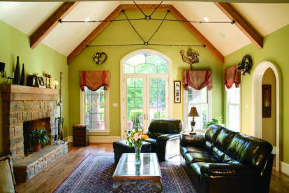 European House Plan #8594-00131 Additional Photo