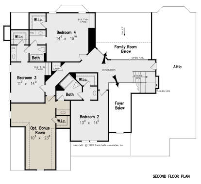 Second Floor for House Plan #8594-00132