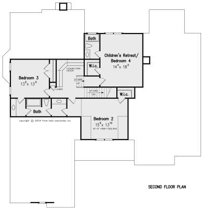 Second Floor for House Plan #8594-00133