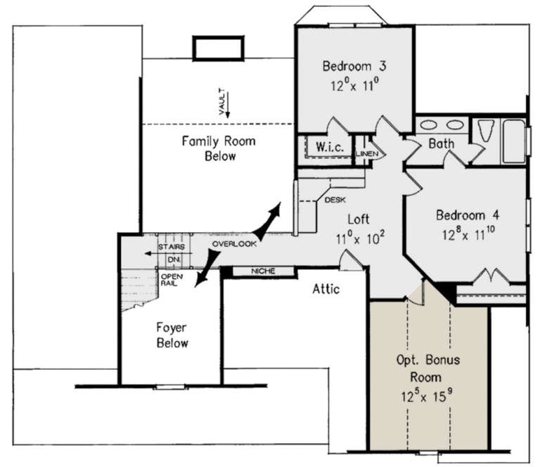 House Plan House Plan #20942 Drawing 2