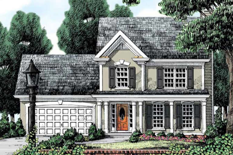 House Plan House Plan #20943 Front Elevation 