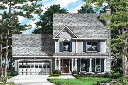 Traditional House Plan #8594-00136 Elevation Photo