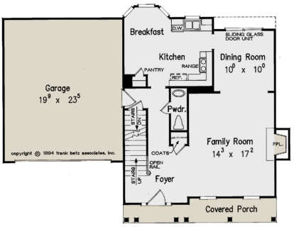 Main Floor for House Plan #8594-00136