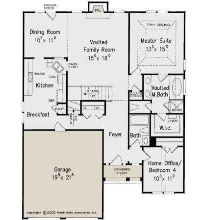 Main Floor for House Plan #8594-00139