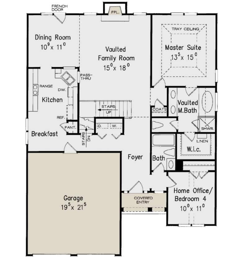 House Plan House Plan #20946 Drawing 1