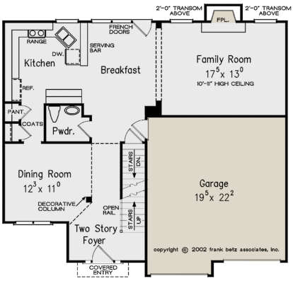 Main Floor for House Plan #8594-00140
