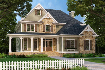 Craftsman House Plan #8594-00141 Elevation Photo