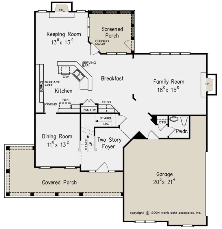 House Plan House Plan #20948 Drawing 1