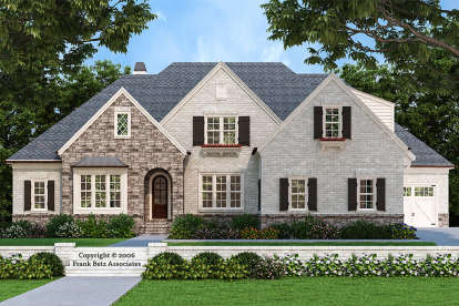 House Plan House Plan #20949 Front Elevation 