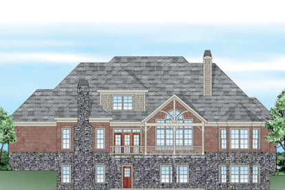 European House Plan #8594-00142 Elevation Photo