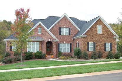 European House Plan #8594-00142 Elevation Photo