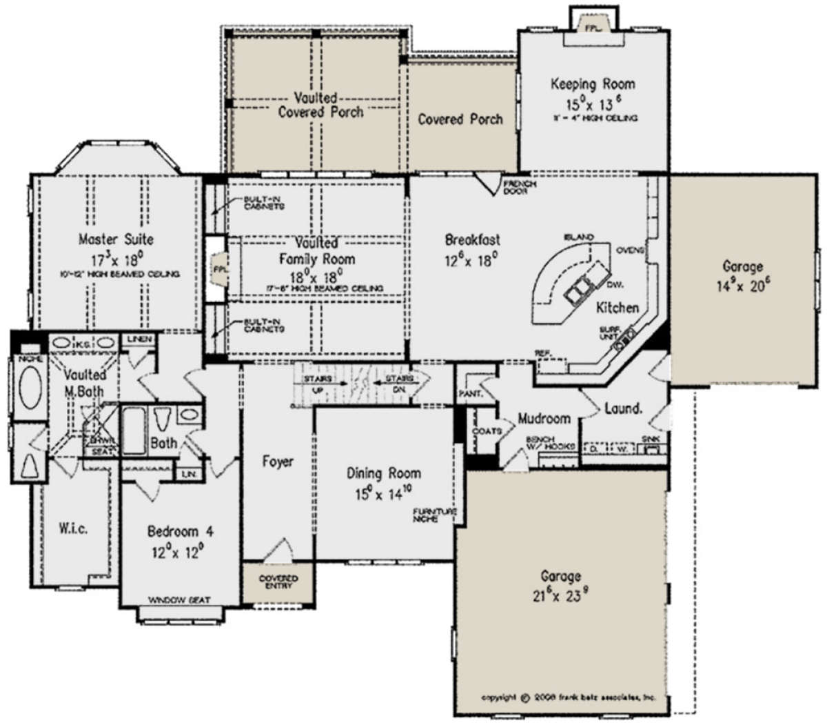 Main Floor for House Plan #8594-00142