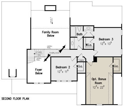 Second Floor for House Plan #8594-00146
