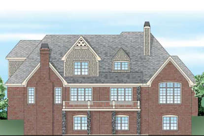 European House Plan #8594-00148 Elevation Photo