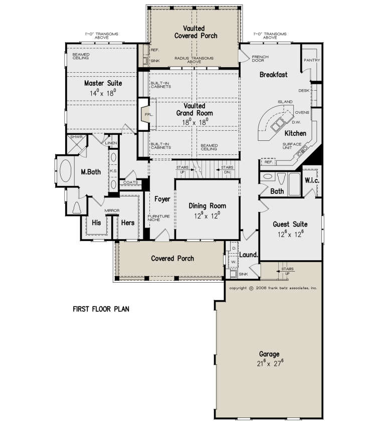 House Plan House Plan #20956 Drawing 1