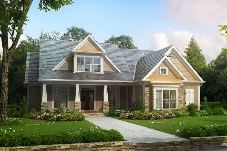 House Plan House Plan #20957 Front Elevation 