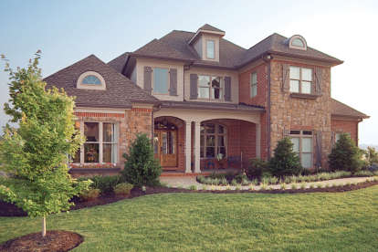 European House Plan #8594-00151 Elevation Photo