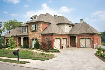 European House Plan #8594-00151 Elevation Photo