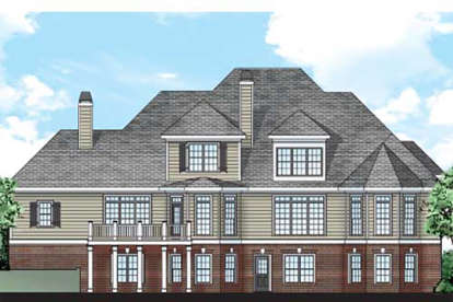 European House Plan #8594-00151 Elevation Photo