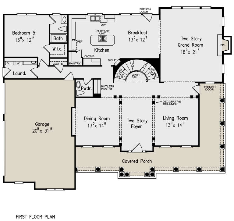 House Plan House Plan #20959 Drawing 1