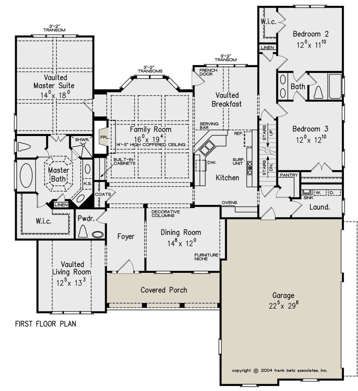 Main Floor for House Plan #8594-00156